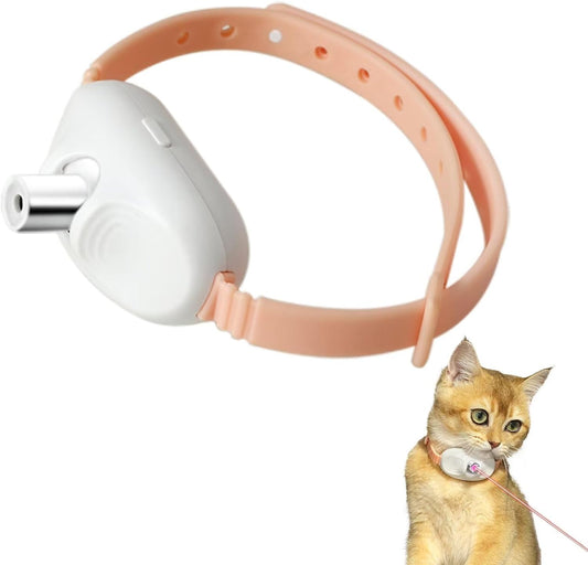 Hands-Free Laser Pointer Cat Collar