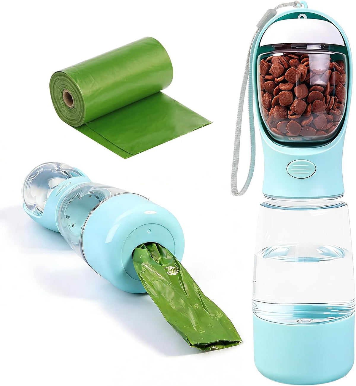 4-in-1 Outdoor Pet Travel Hydration Bottle