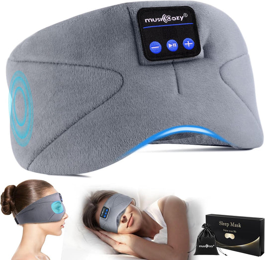 Bluetooth Sleep Eye Mask with Built-in Headphones